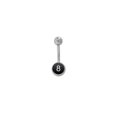 thumbnail image 1 of 8 Ball Logo Belly Button Ring, 1 of 1