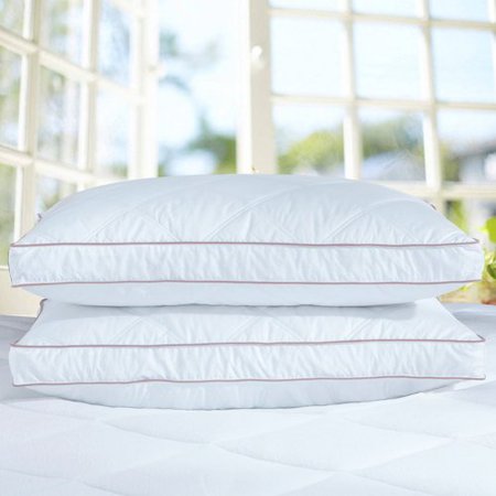 Peace Nest Feather and Down Bed Pillow, Set of 2, King Size