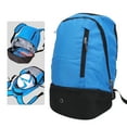 thumbnail image 4 of Multifunction Backpack, Strong Strength Football Backpack, Anti-Wrinkle Nylon Blue Backpack For Hiking Blue, 4 of 8