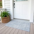 thumbnail image 6 of Addison Rugs Chantille Indoor/Outdoor Transitional Diamond Denim Washable Rectangle Rug, 1'8" x 2'6", 6 of 6
