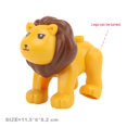 thumbnail image 5 of Bloques de construcción de gran tamaño de varios estilos, accesorios de animales, figuras, granja, zoológico, bricolaje, ladrillos, educación, juguetes para niños, 5 of 5