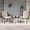 Beige, variant on 3 Piece All Weather Outdoor Bistro Set, Small Patio Furniture with Thick Cushioned Chairs & Coffee Table, Compact Porch Conversation Set for Garden, Backyard, Balcony, Deck, Black