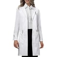 thumbnail image 2 of VOgRYE Professional Lab coat for Women Men Long Sleeve, White, Unisex, 2 of 4