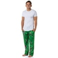thumbnail image 5 of Stranger Things Men's Sketch Characters And Light Strings Adult Lounge Pajama Pants, 5 of 7