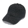 thumbnail image 4 of CoCopeaunt Lamb Feather CAP, Female Winter Face Small And Exotic With Sweet Baseball Cap To Keep Warm, 4 of 6