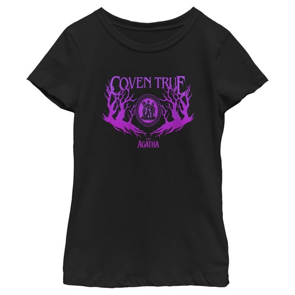 Girl's Marvel: Agatha All Along Coven True Graphic T-Shirt