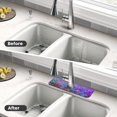 thumbnail image 4 of Kdxio Colorful Purple Cosmos Flower Pattern Non-Slip Diatom Mud Faucet Drain Pad,Self Absorbent Mat for Kitchen Sink for Variety Kitchen & Bathroom Countertops, 4 of 7