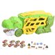 thumbnail image 2 of Camión transportador de dinosaurios Hugo educativo para bebés y niños de 3 años con 8 autos, 2 of 10