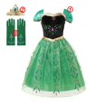 thumbnail image 1 of Disfraz de la reina de las nieves para niña, vestido de princesa de Frozen para fiesta de Carnaval y graduación, 2023, 1 of 4
