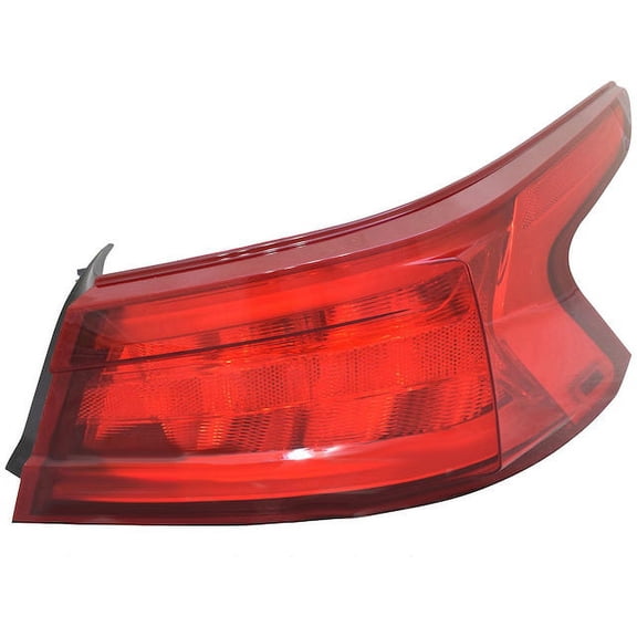 Right Outer Tail Light Assembly - Compatible with 2016 - 2018 Nissan Maxima Sedan 2017