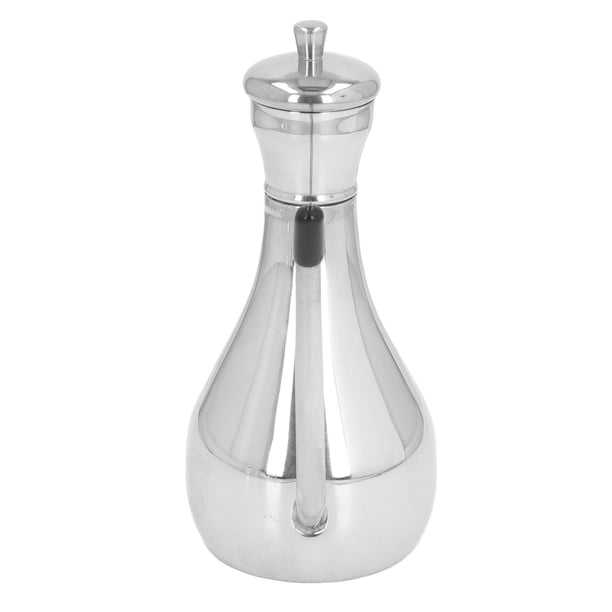 Botella De Aceite De Acero Inoxidable, Anticorrosión, Orificios De Ventilación Superiores Saludables, Lata De Aceite De Acero Inoxidable, Grado Alimenticio Para Cocina Doméstica