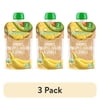 (3 pack) Happy Baby Clearly Crafted, Stage 2 Organic Baby Food, Banana Pineapple & Granola, 4 oz. Pouch