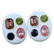 thumbnail image 3 of Botón de Aceite de Gota Colorido Sunnimix Aretes para Mujer, 3 of 8