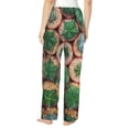 thumbnail image 2 of KLL Womens Cactus 4 Print Pajama Pants Soft Pajama Bottoms for Women Cozy Lounge Pants-Small, 2 of 7