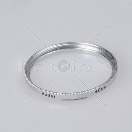Fotodiox Step Ring Bayonet IV (bay 4) - 49mm Filter Adapter for All Rollei Rolleiflex TLRs with Wide-Angle Rolleiflex Carl Zeiss Distagon 55mm F4.0 Carl Zeiss Distagon 50mm F4.0