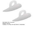thumbnail image 7 of rygai Toe Corrector Single Hole Claw Fix Firmly Silicone Thumb Finger Correction Straightener Foot Care Tool,Skin Color, 7 of 7