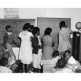 thumbnail image 2 of Maryland: Classroom, 1940. /Na Teacher Explaining Decimals To Seventh Grade Students In A One, 2 of 4