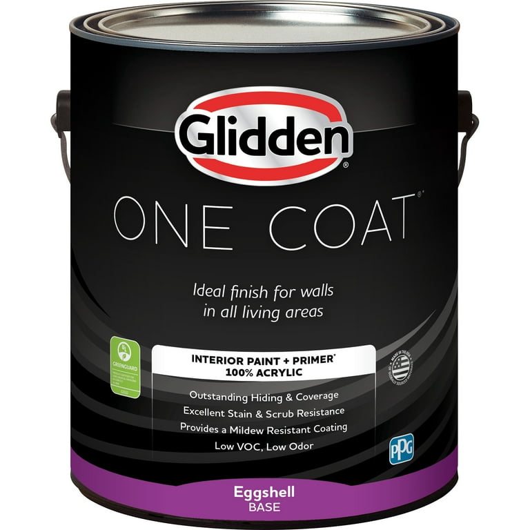 Glidden One Coat Luscious Lime Green Eggshell Interior Paint