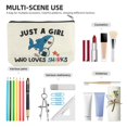 thumbnail image 3 of Bolsa de maquillaje Suemetic Shark Gifts para mujeres, niñas y niños, 3 of 6