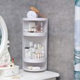 thumbnail image 3 of Matsuzay Organizador de baño multifuncional: fácil de limpiar e impermeable Accesorios de baño que ahorran espacio Hogar elegante Almacenamiento y organización del hogar gris, 3 of 6