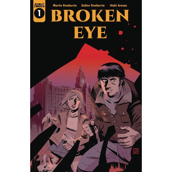 Collectible Broken Eye #1 Scout Comics Comic Book
