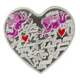 thumbnail image 3 of moneda conmemorativa,Regalos de San Valentín con monedas conmemorativas de amor,Aniversario de  de la boda de las monedas del amor,Colección de monedas de metal Amantes, 3 of 9