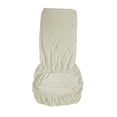 thumbnail image 2 of Funda elástica para silla, transpirable, práctica, extraíble, lavable, a prueba de arañazos, decoración, funda para sillas de comedor para boda, sala , beige Soledad Cubierta de asiento, 2 of 10
