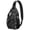 Gothic Moon St, variant on Mythical Unicorn and Rainbow Sling Backpack for Women, Sparkly Stars and Clouds Print Crossbody Bag for Fantasy Hiking Travel