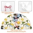 thumbnail image 4 of Yiaed Bees Collecting Nectar Print Christmas Tree Skirt , Tree SkirtsTree Mat for Christmas Winter Holiday Indoor Decorations-48", 4 of 7