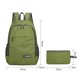 thumbnail image 4 of Mochila de camping Oxford, bolsa de senderismo transpirable para viajes de oficina (verde oscuro) JShteea Para Estrenar, 4 of 7