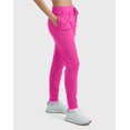 thumbnail image 2 of Hanes Sport Fleece Jogger Pants w/ Pockets Women's Performance Activewear Light, 2 of 8