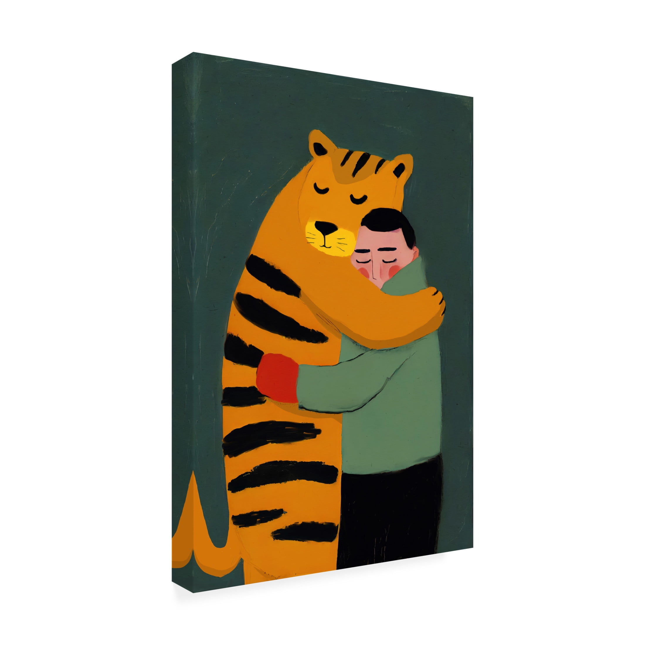 Trademark Fine Art Treechild Dream Team Canvas Wall Art