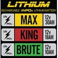 thumbnail image 2 of MarCum 12V 3Ah LiFePO4 Charger, 2 of 4