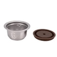 thumbnail image 1 of Cápsula De Café Reutilizable, Cápsulas De Café Recargables De Acero Inoxidable Para For , Cápsulas De Café Espresso Utilizables Con Cepillo Y Cuchara, Cápsula De, 1 of 7