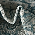 thumbnail image 4 of Unique Loom Outdoor Aztec Collection Area Rug - Chalca (7' 10" Octagon Aqua/Ivory), 4 of 7