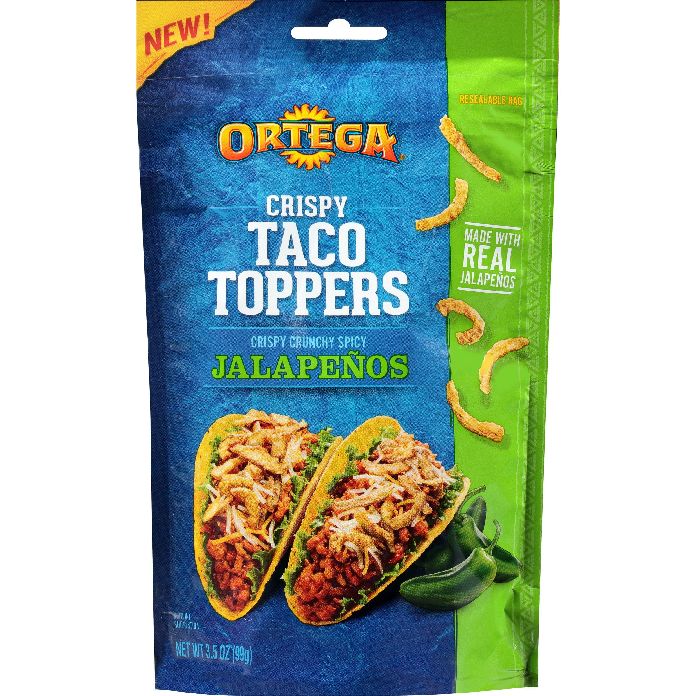 Ortega Crispy Toppers Jalapenos 3.5oz
