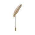 thumbnail image 3 of Broche clásico de plumas de pavo real, hebilla para bufanda, alfileres y broches de solapa, joyería, puente, traje, accesorios de boda para hombre, 3 of 4