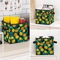 thumbnail image 7 of RATGDN Collapsible Fabric Cube Storage Bin with Double Handles for Living Room Bedroom Office Black - Orange Juice Fruit, 7 of 7