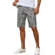 thumbnail image 4 of Pantalones cortos de hombre INSPIRE CHIC con estampado de animal, cierre de cremallera, corte regular, pantalones cortos de vestir casuales 34, estampado de guepardo, 4 of 5