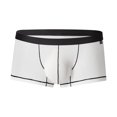thumbnail image 2 of zeranth Men Boxer Underwear Summer Patchwork Color U-Convex Ice Silk Thin Boxer Briefs Sexy Translucent Traceless Panties, 2 of 7