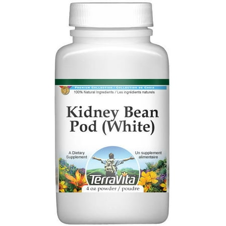 Kidney Bean Pod (White) Powder (4 oz, ZIN: