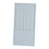 DOYO Time Card Rack Wall Mount Holder 24 Pocket Slot for Attendance Recorder Punch Time Office