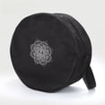 thumbnail image 2 of Bolsa de almacenamiento de alfombras con ruedas de yoga y ladrillos de yoga con impresión a color de poliéster de gran capacidad tipo bandolera, 2 of 6