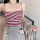 thumbnail image 4 of Camisola Mujer Verano Estilo Europeo High Street Transpirable Diario Todo-mtach Sexy Caliente Dulce Acogedor Estudiantes Casual Nueva Moda Suave, 4 of 6
