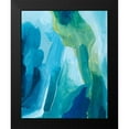 thumbnail image 2 of Popp, Grace 12x14 Black Modern Framed Museum Art Print Titled - Aerial Island II, 2 of 5
