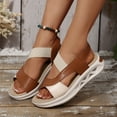 thumbnail image 4 of Sandales de Marche à Plateforme pour Femmes 2025 Coussin d'Air Confortable Bout Ouvert Semelle Intérieure Chaussures d'Été, 4 of 8