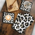 thumbnail image 5 of Leopard Print Pattern Kitchen Oven Mitt and Pot Holder Sets 4 Pcs for Baking, Cooking and Grilling, Heat Resistant Up To 392 °F, 5 of 7