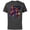 Charcoal, variant on Guardians of the Galaxy Volume 3 Cosmic Team - Short Sleeve Cotton T-Shirt for Adults - Customized-Red