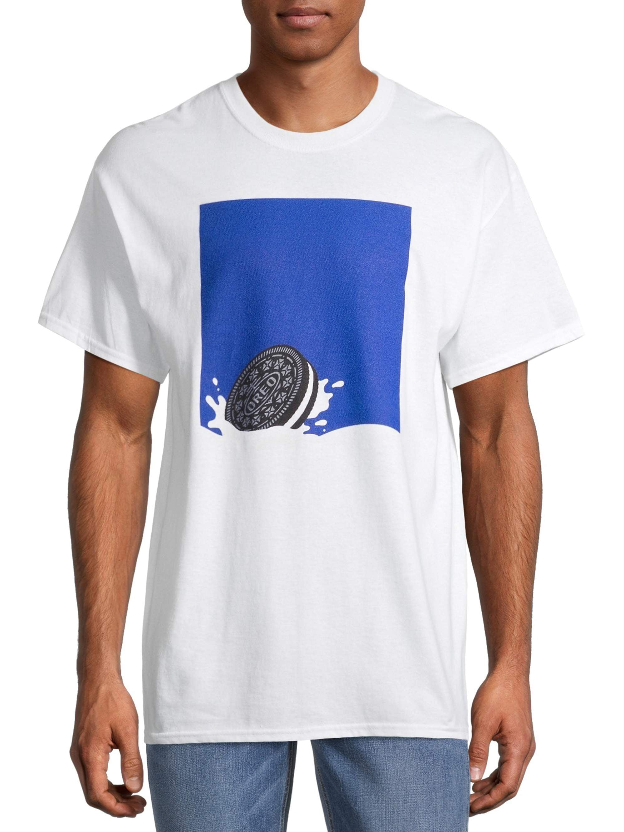 Oreo Milk Splash Men's and Big Men's Graphic T-shirt - Walmart.com