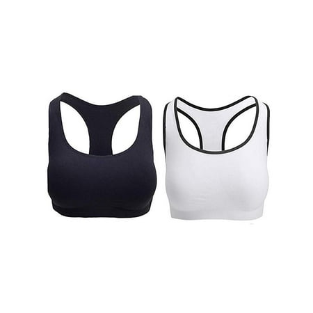 

Racerback Sports Bras Removable Padded Seamless Activewear Fitness Bra
